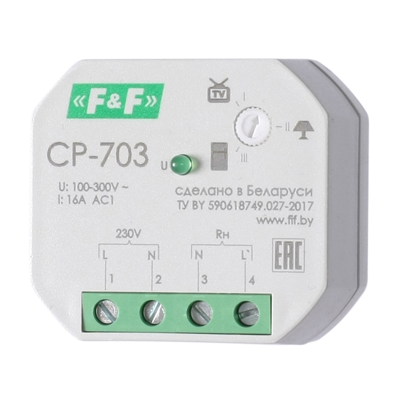 CP-703 реле напряжения 16А CP-703 реле напряжения 16А