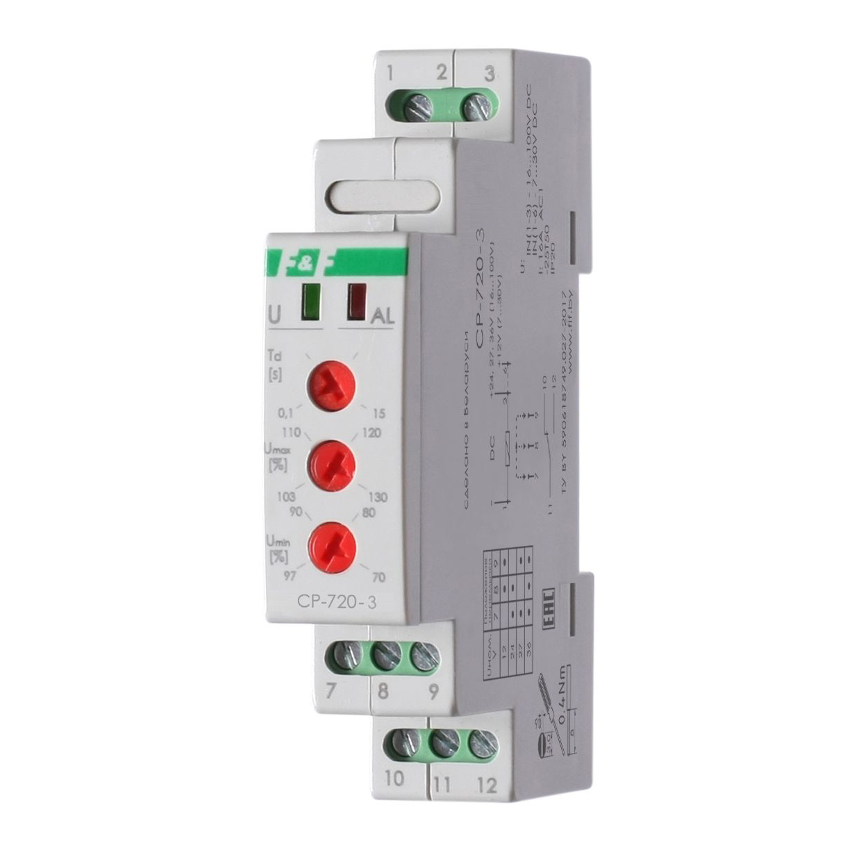 CP-720-3 реле напряжения постоянного тока CP-720-3 реле напряжения постоянного тока