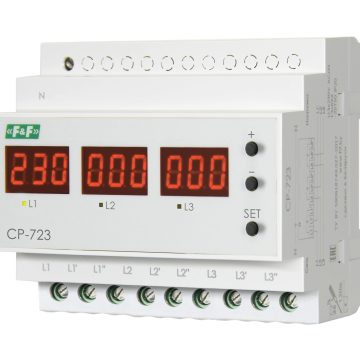 CP-723 реле напряжения 3х63А