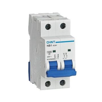 179835 Авт. выкл. NB1-63H 2P 6А 10кА х-ка C (R)