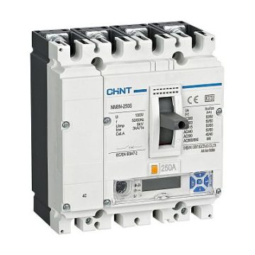 271380 Авт. выкл. NM8N-250C EM 4P 250А 36кА с электр. расцепителем  LCD (R)