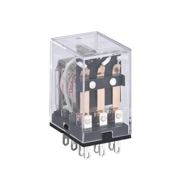 285364 Промежуточное реле JZX-22F(D) 3 конт. с инд. LED 5А 12В DC