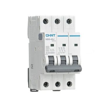 320729 Авт. выкл. NB8-40J 3P 3А 4 5кА х-ка D (R)