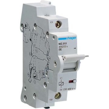 Расцепитель с шунтовой катушкой (110-130VDC / 230-415VEC) Hager MZ203