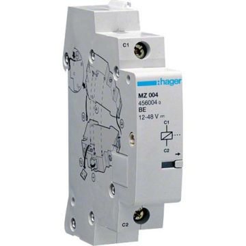 Расцепитель с шунтовой катушкой (12-24VDC / 24-48VEC) Hager MZ204