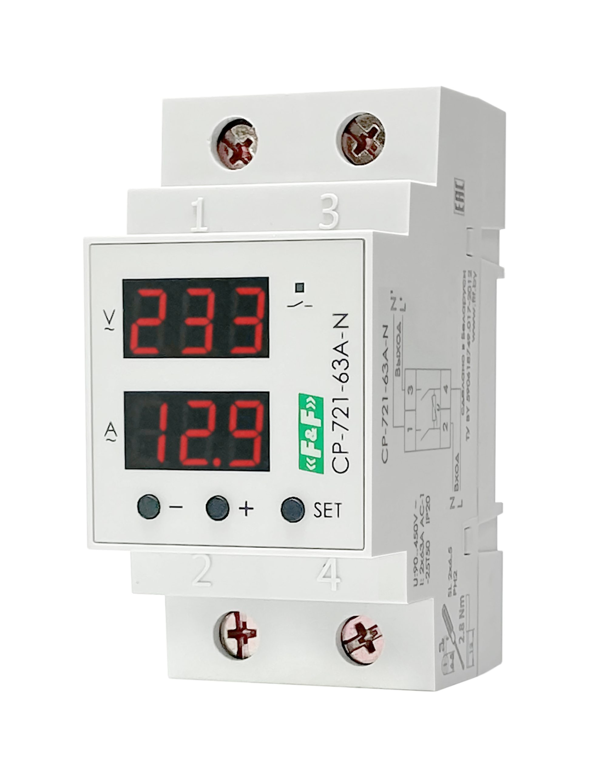 CP-721-63A-N реле контроля напряжения CP-721-63A-N реле контроля напряжения